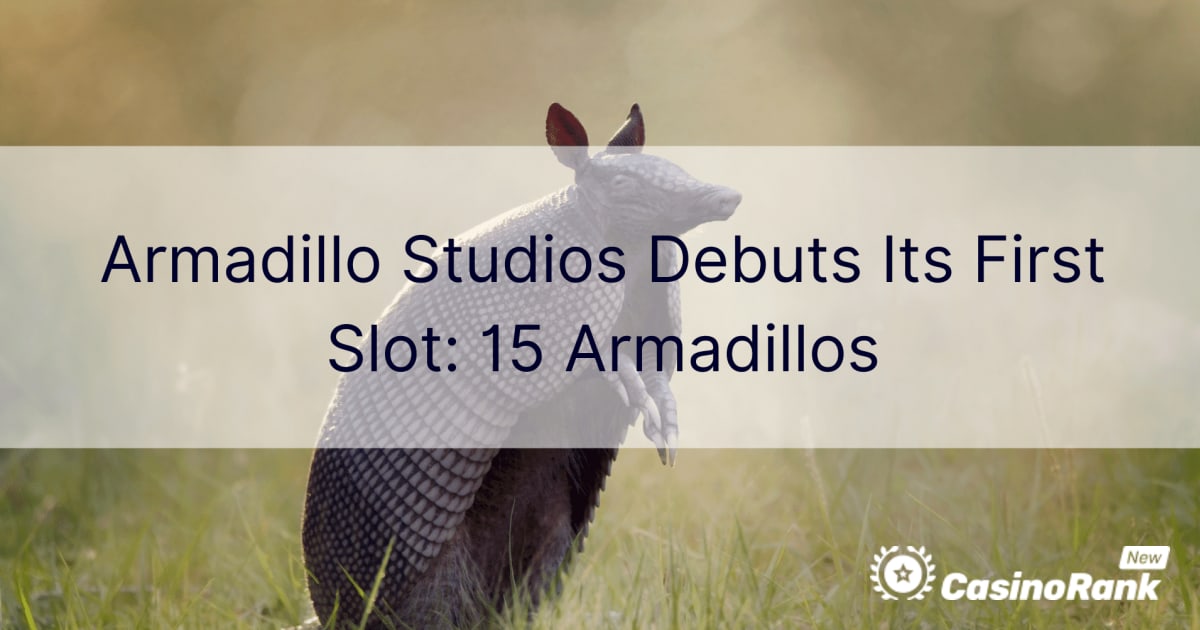 Armadillo Studios debituje na svom prvom mestu: 15 Armadillos