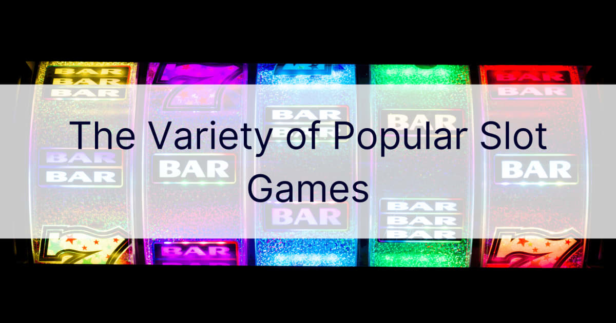 Raznovrsnost popularnih slot igara