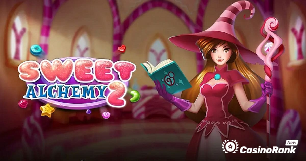 Play'n GO predstavlja Sweet Alchemy 2 slot igru