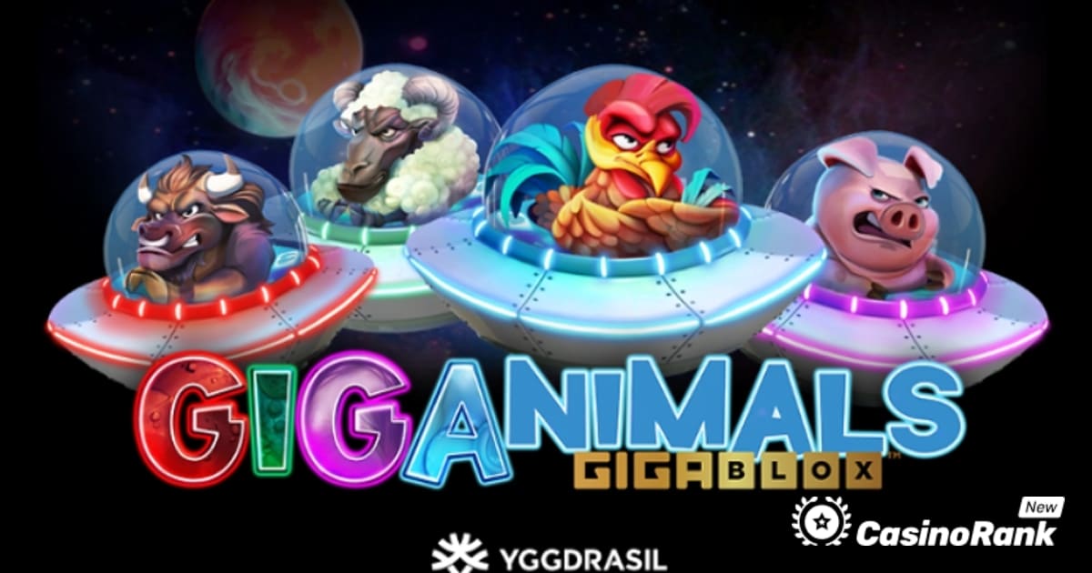 Idite na međugalaktičko putovanje u Giganimals GigaBlox od Yggdrasil